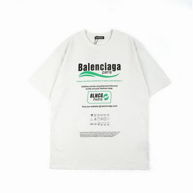 men balenciaga t-shirts S-XL-056